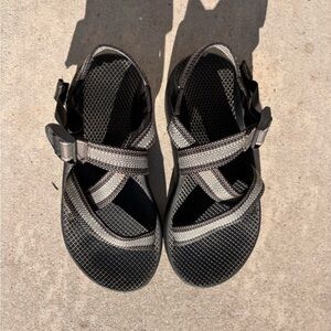 Chaco Black and Gray Sandals